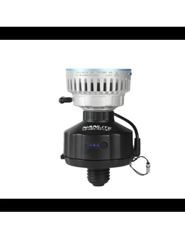 Adapter with 4000mAh battery and magnetic base for PavoBulb