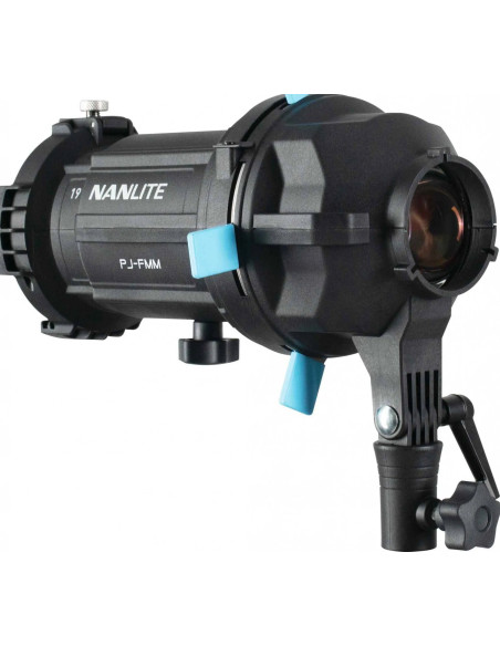 Projector with FM connection for strength 60/150 and FS-60 with 19 ° PJ-FMM-19 lens