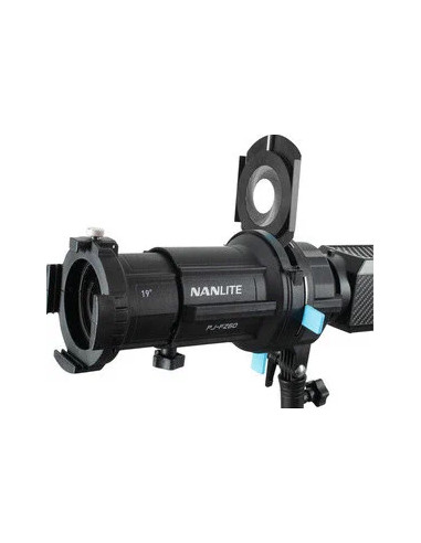 Projector with FM connection for strength 60/150 and FS-60 with 19 ° PJ-FMM-19 lens