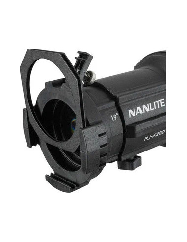 Projector with FM connection for strength 60/150 and FS-60 with 19 ° PJ-FMM-19 lens