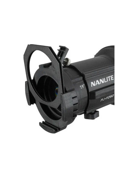 Projector with FM connection for strength 60/150 and FS-60 with 19 ° PJ-FMM-19 lens