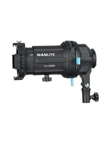 Projector with FM connection for strength 60/150 and FS-60 with 19 ° PJ-FMM-19 lens
