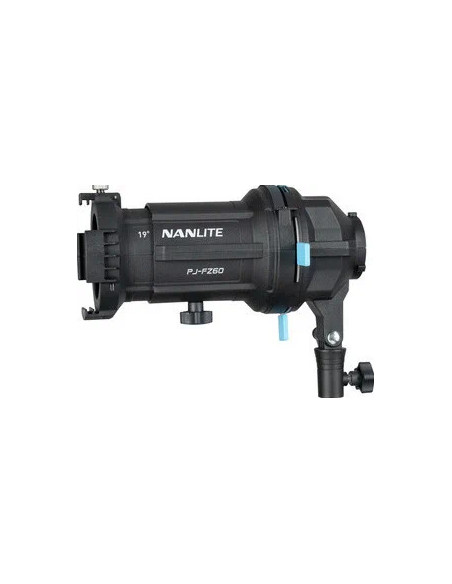 Projector with FM connection for strength 60/150 and FS-60 with 19 ° PJ-FMM-19 lens
