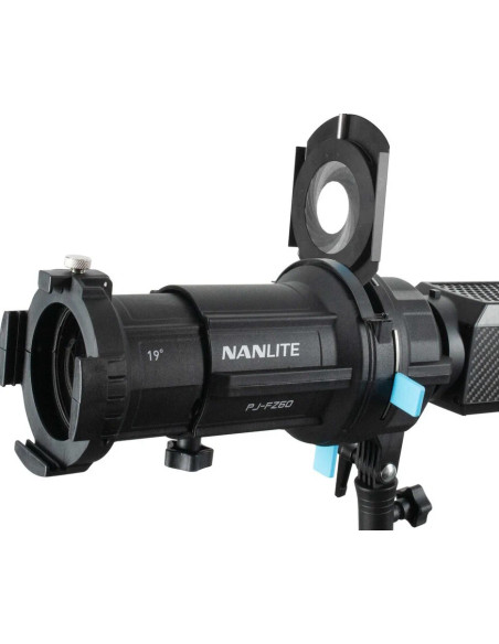 Projector with FM connection for strength 60/150 and FS-60 with 19 ° PJ-FMM-19 lens