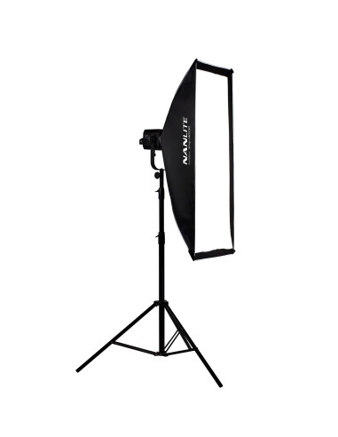 Softbox asymmetrical 110 × 45 Bowens Attack Black, white