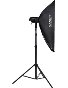 Softbox asymmetrical 110 × 45 Bowens Attack Black, white 2