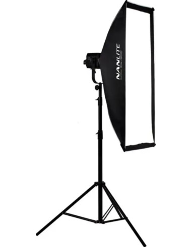 Softbox asymmetrical 110 × 45 Bowens Attack Black, white