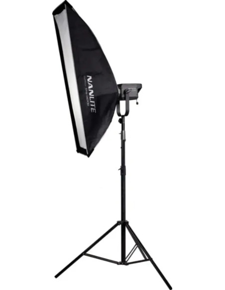 Softbox asymmetrical 110 × 45 Bowens Attack Black, white