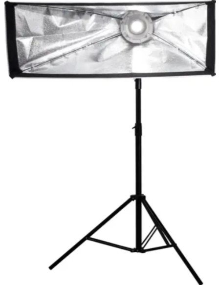Softbox asymmetrical 110 × 45 Bowens Attack Black, white