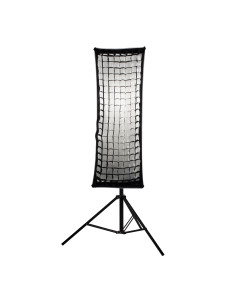 Grill for asymmetrical softbox 45 × 110 cm Bowens black