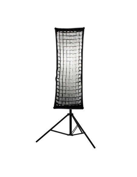 Grill for asymmetrical softbox 45 × 110 cm Bowens black