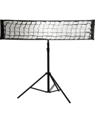 Grill for Softbox Strip 30 × 140cm black
