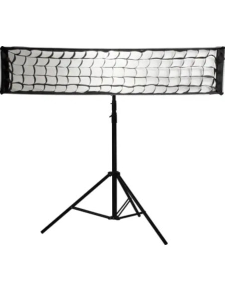 Grill for Softbox Strip 30 × 140cm black
