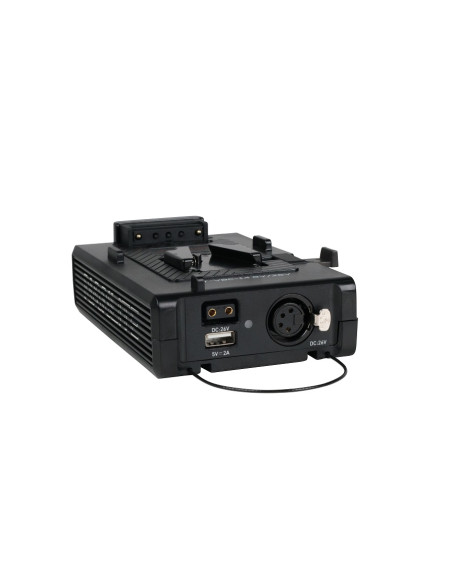 V-Mount adapter for 14.8 V to 26 V batteries