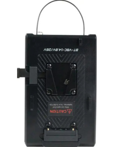 V-Mount adapter for 14.8 V to 26 V batteries
