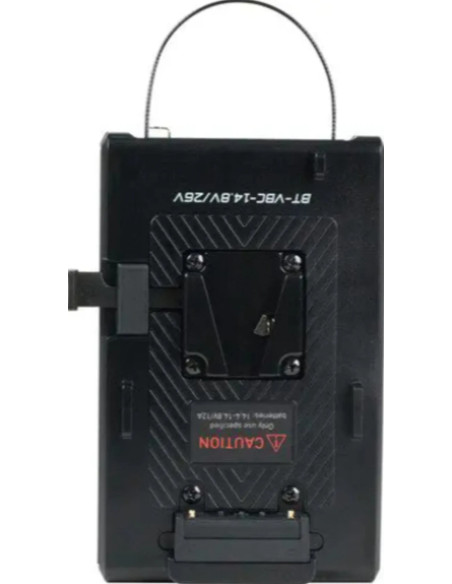 V-Mount adapter for 14.8 V to 26 V batteries