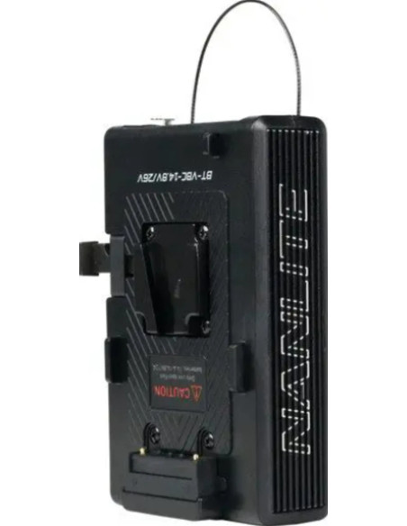 V-Mount adapter for 14.8 V to 26 V batteries