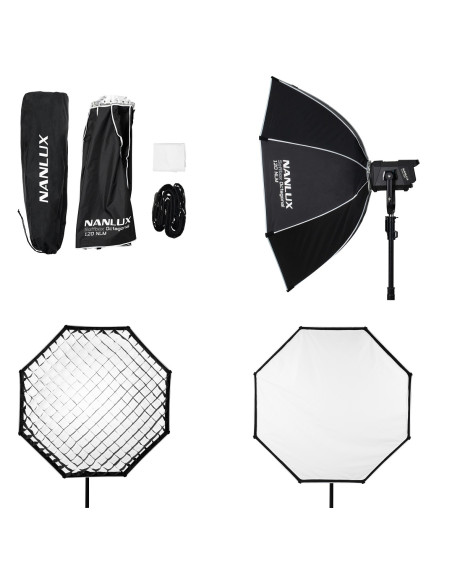 Ottagonal Softbox Quick closure 150cm for Evoke