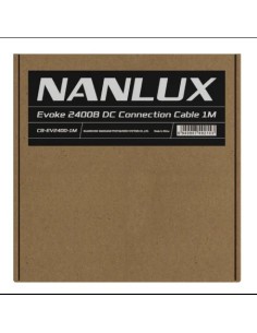 NanLux CB-EV2400-1M DC connection cable for EVOKE 1200B from 1mt 2