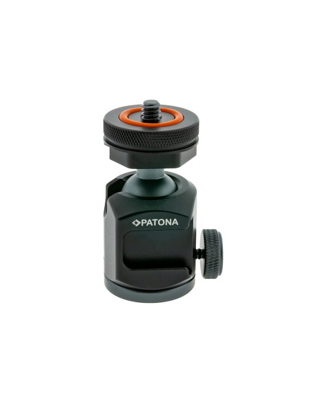 1435 Head for aluminum black tripod 1/4 "ball (shape)
