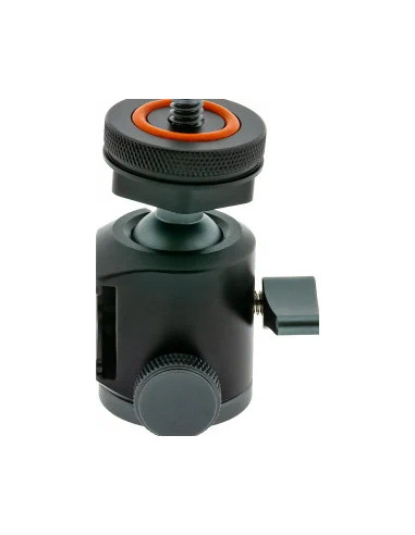 1435 Head for aluminum black tripod 1/4 "ball (shape)