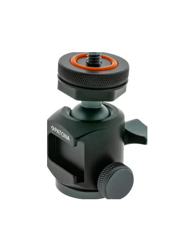 1435 Head for aluminum black tripod 1/4 "ball (shape)