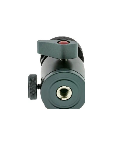 1435 Head for aluminum black tripod 1/4 "ball (shape)