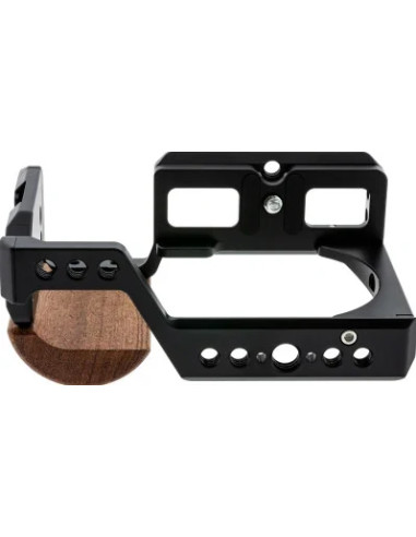 Cage Sony ZVE-10 Cameras Case 1/4, 3/8 "Black, Wood
