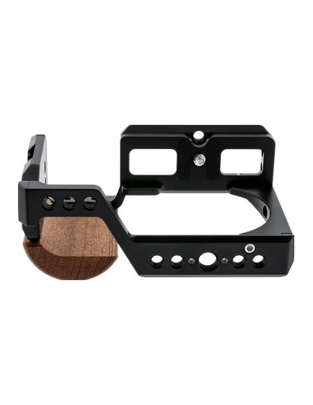Cage Sony ZVE-10 Cameras Case 1/4, 3/8 "Black, Wood