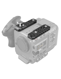 Upper plate for Sony FX6 in aluminum alloy
