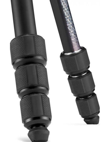 Manfrotto element kit Mii 4 sections Black aluminum