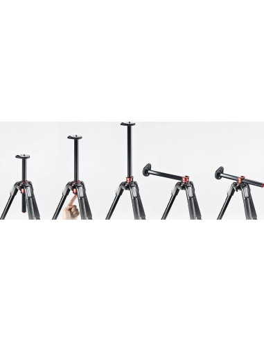 Aluminum 190 series tripods 4 sections