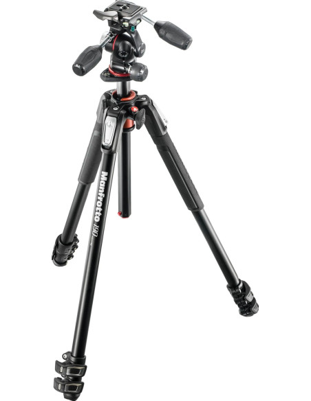 190 series kit with 3 aluminum sections with 3-way head