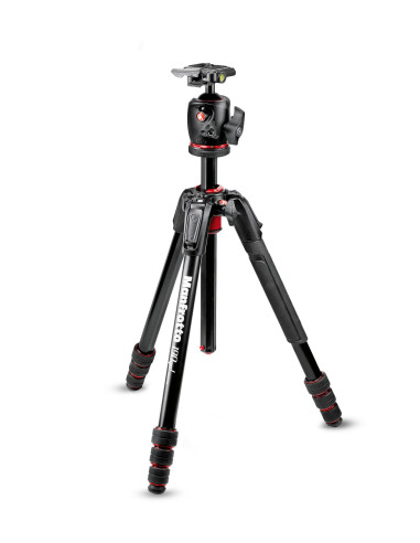 190go! Tripod kit 4 aluminum sections + ball head