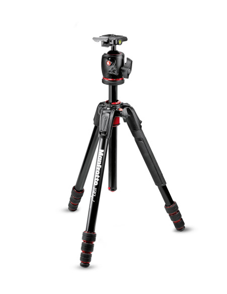 190go! Tripod kit 4 aluminum sections + ball head