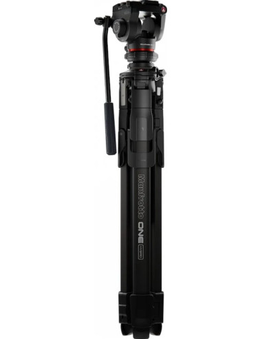 One aluminum tripod with 500x fluid head