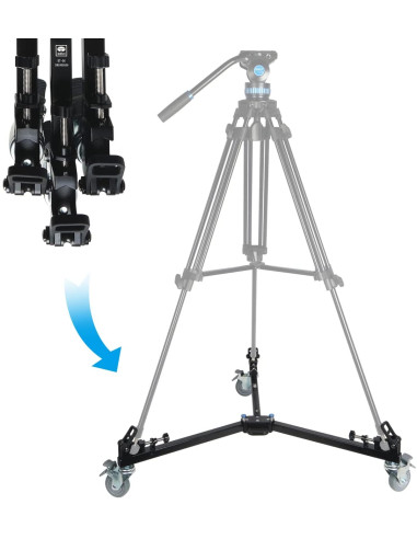 DT-06 Dolly for stable / tripod Heavy Duty