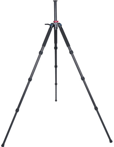R-4214E carbon tripod with central rack rod