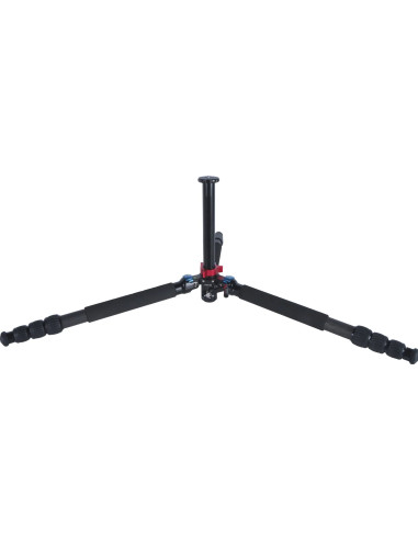 R-4214E carbon tripod with central rack rod