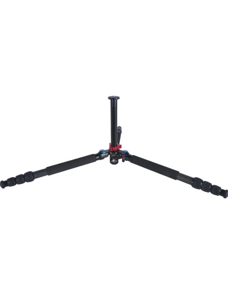 R-4214E carbon tripod with central rack rod
