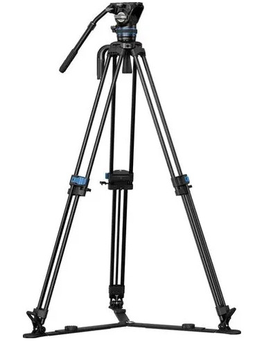 SQ75A + S5 Aluminum video tripod with S5 fluid head