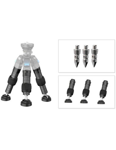 Tripod with three mini carbon tubes for SVS60 tripod