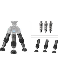Tripod with three mini carbon tubes for SVS60 tripod 2