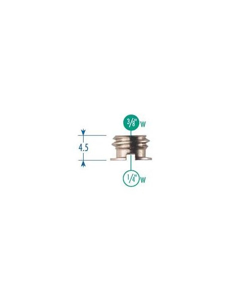 148kn adapter from 1/4 to 3/8 (kit 5 pcs.)
