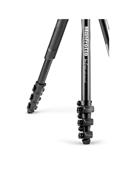Black Advanced Befree kit in aluminum with lever closure