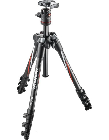 Befree black carbon with ball head + bag