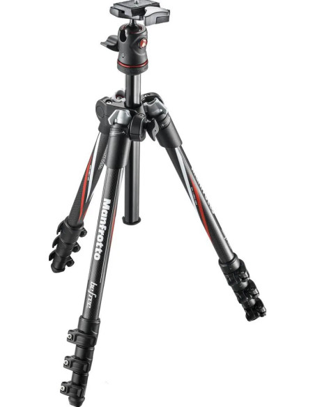 Befree black carbon with ball head + bag