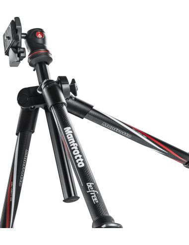 Befree black carbon with ball head + bag