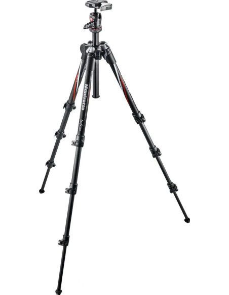 Befree black carbon with ball head + bag