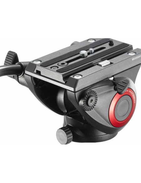 Video head with flat base